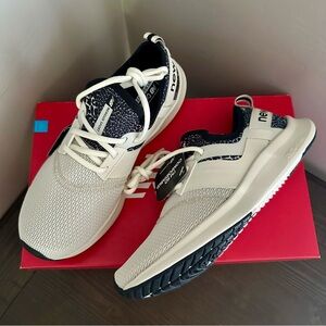 New Balance Nergize Sport Cream Leopard Print Sneakers